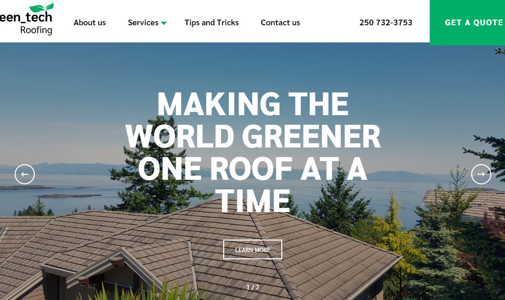green tech roofing